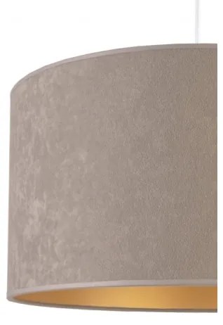 Duolla - Lampadario a sospensione con filo ROLLER 1xE27/40W/230V diametro 40 cm grigio