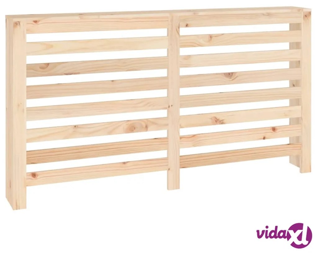 vidaXL Copertura Termosifone 153x19x84 cm in Legno Massello di Pino