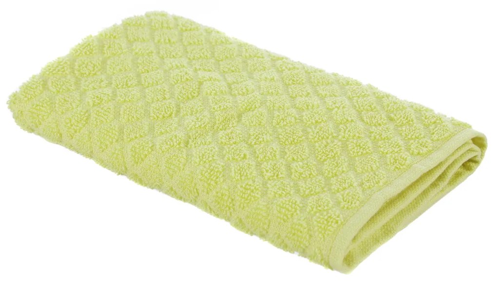 Asciugamano ospite 40x50 cm verde lime Diamond