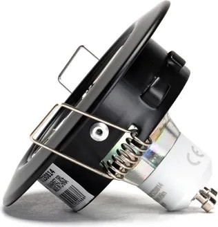 Aigostar - Set di 3 faretti da incasso LED 1x GU10/4,5W/230V 4000K nero