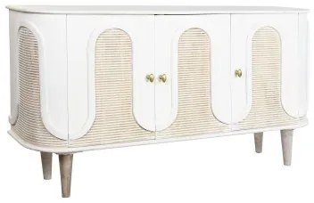 Credenza DKD Home Decor Bianco Naturale 153 x 41 x 83 cm