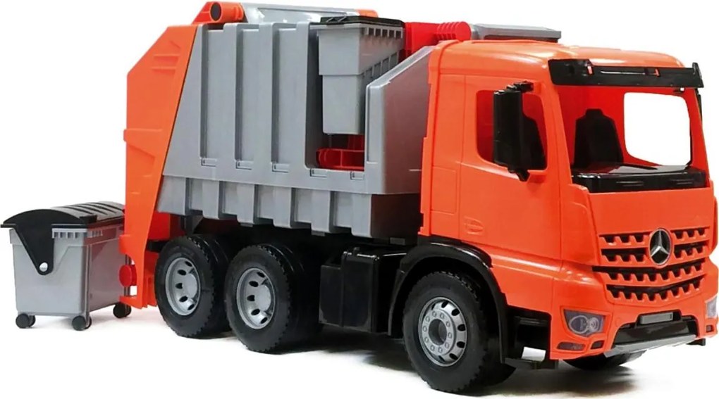 Camion della nettezza urbana Mercedes 72 cm, rosso