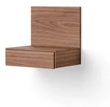 Tana Wall Mounted Nightstand Walnut - New Works