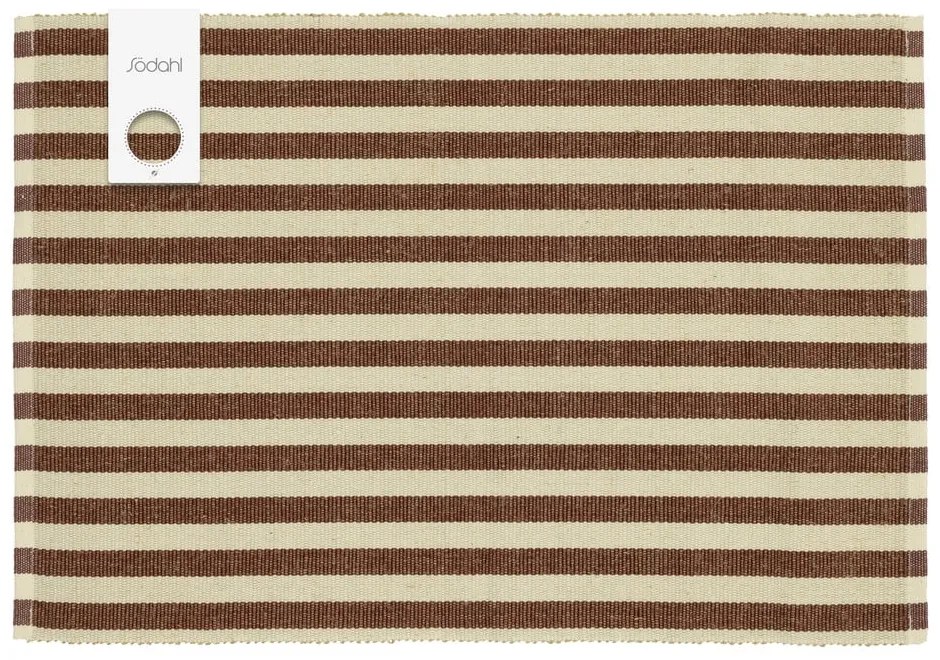 Tovagliette in set in misto iuta 2 pz 33x48 cm Statement Stripe – Södahl