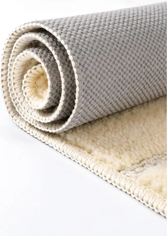 Set di tappetini per il bagno color crema 2 pz 50x80 cm Yeni Cizgli – Foutastic