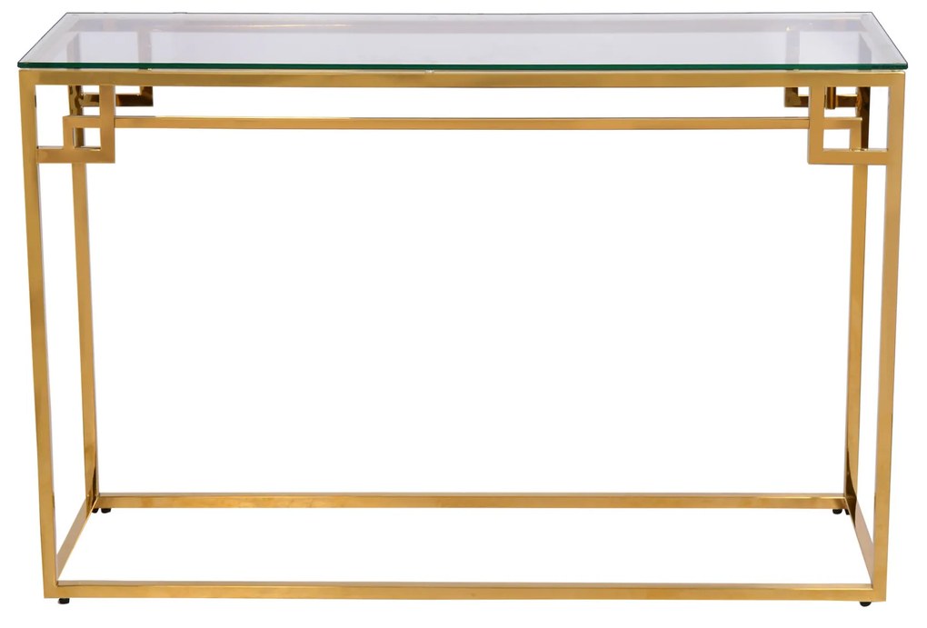 CONSOLLE TEKA VETRO-ORO