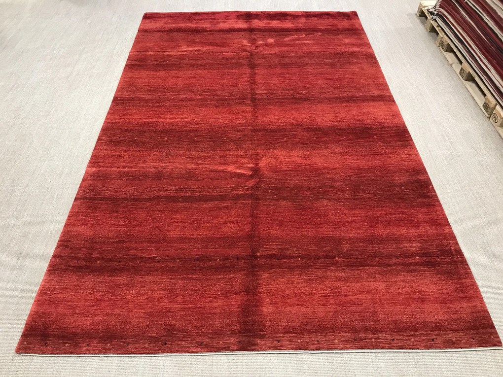 Loribaft Tappeto persiano 250x400 Rosso (Iran) Annodato A Mano