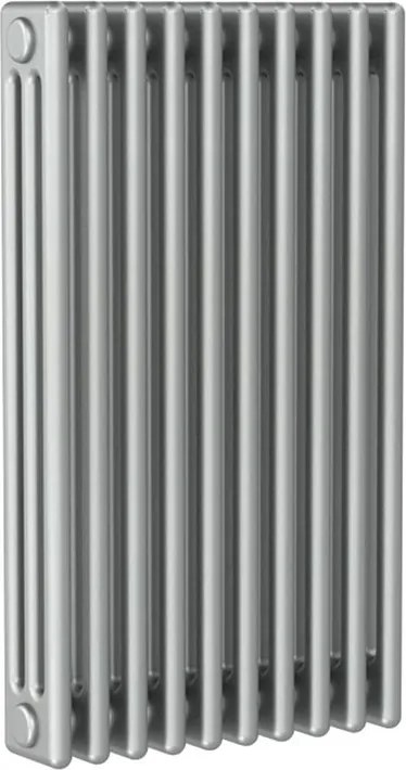 Termosifone in acciaio tubolare 3 colonne 10 elementi interasse 535 mm ERCOS Comby grigio titanio