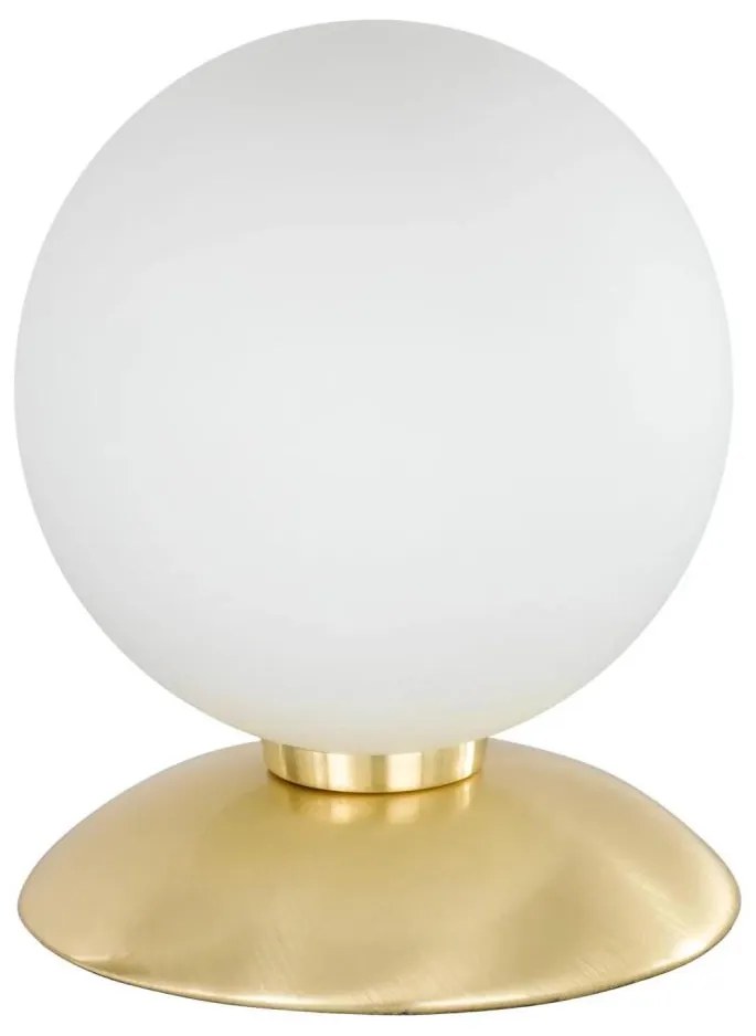 Paul Neuhaus 4437-60 - Lampada da tavolo BUBBA 1xG9/28W/230V con dimmer a sfioramento, dorata