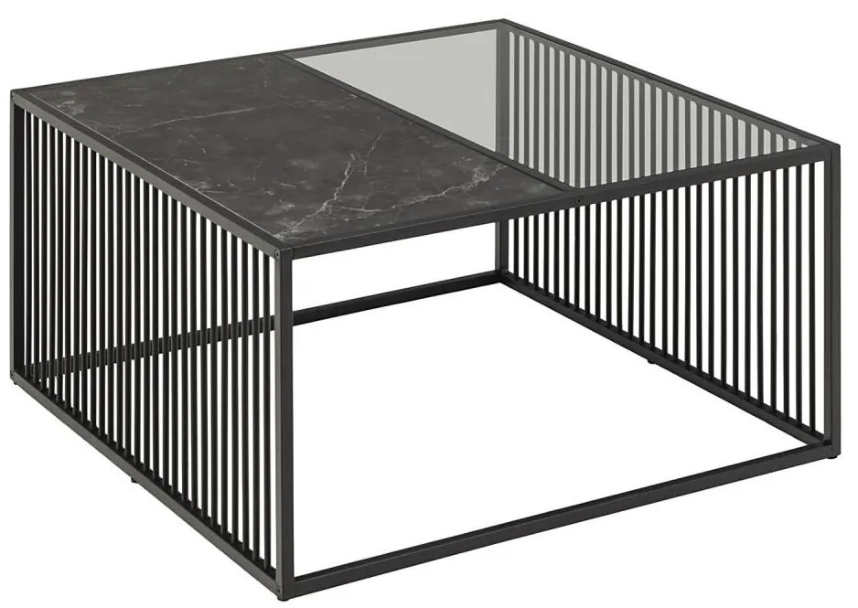 Tavolino da salotto DEVIN nero