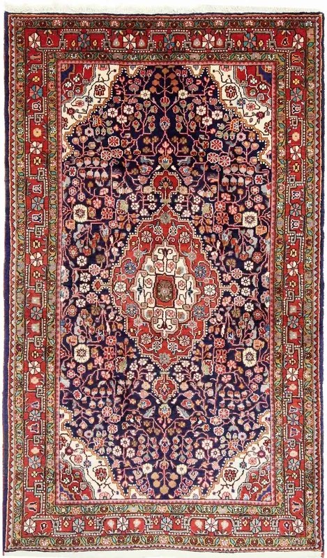 Jozan Tappeto persiano 210 x 130 Blu (Iran) Annodato A Mano