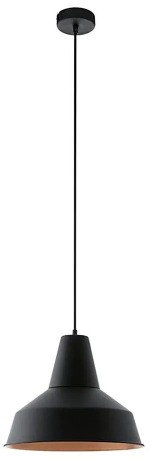 Eglo 49387 - Lampadario SOMERTON 1xE27/60W/230V