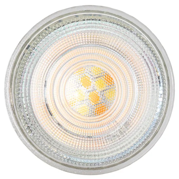 Set di 5 lampadine LED Smart GU10 50mm trasparenti 4,8W 400 lm 1800-6500K