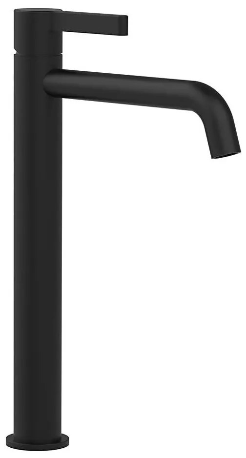 Sapho - Rubinetto del lavandino ICONIC 30,9 cm opaco nero