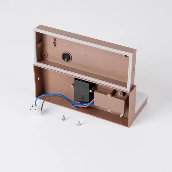 Brilagi-LED Applique da esterno con sensore TESSI LED/10W/230V, marrone, IP54