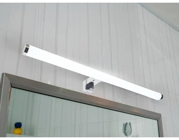 Illuminazione LED per specchio da bagno LED/12W/230V 59,5 cm IP44 cromo lucido