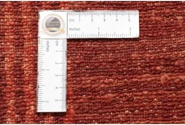 Essenzia Geometrico Mattone Arancione Bruciato Corsia 74x199 Cm