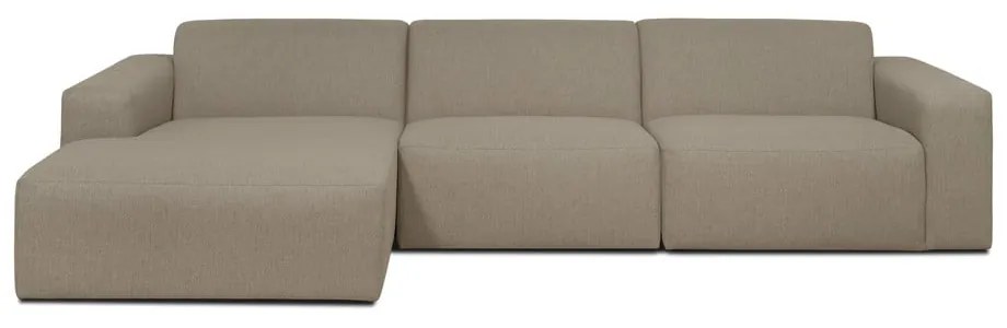 Divano angolare beige (angolo sinistro) Roxy - Scandic