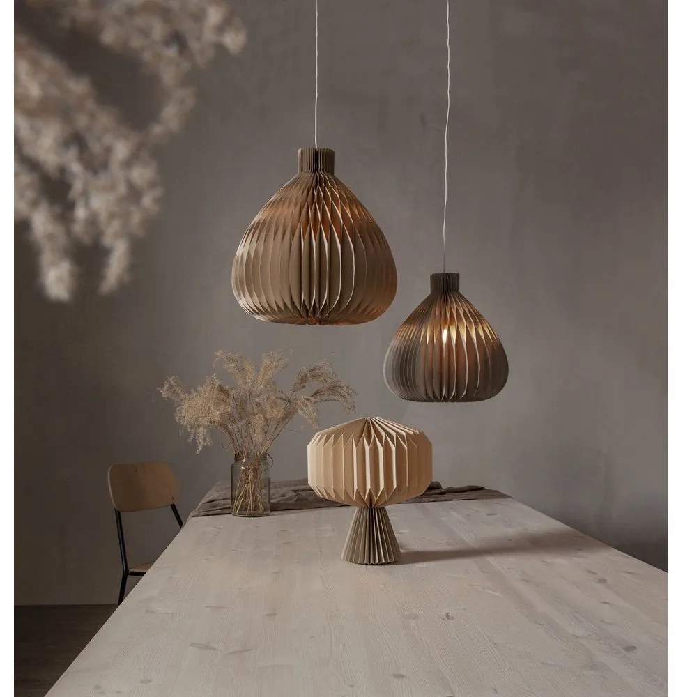 Paralume marrone chiaro ø 38 cm Honeycomb - Star Trading