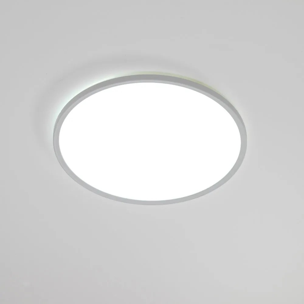 MARTE Plafoniera LED tonda bianca CCT regolabile retroilluminata disponibile in varie misure