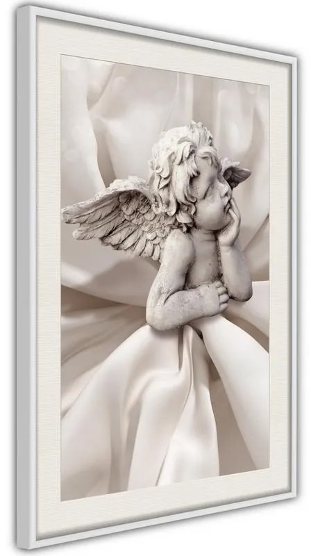 Poster  Little Angel  Cornice Quadri Cornice d'oro, Larghezza x Altezza Home decor 30x45