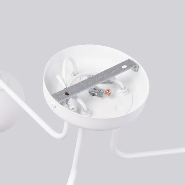 Sollux SL.1659 - Lampadario a sospensione con supporto rigido ASTRAL 3xG9/8W/230V bianco