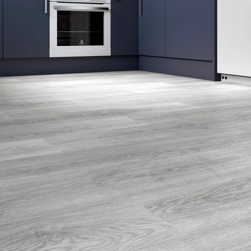 Pavimento laminato ARTENS Macassar XL grigio resistente all'acqua Sp 10mm