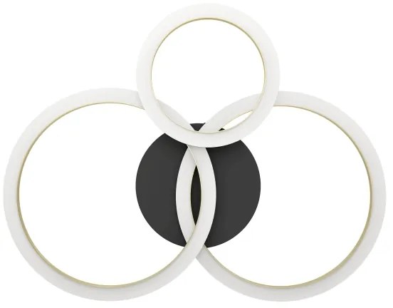 Eglo 901224 - Plafoniera LED dimmerabile CALLIERA LED/20W/230V nero/oro