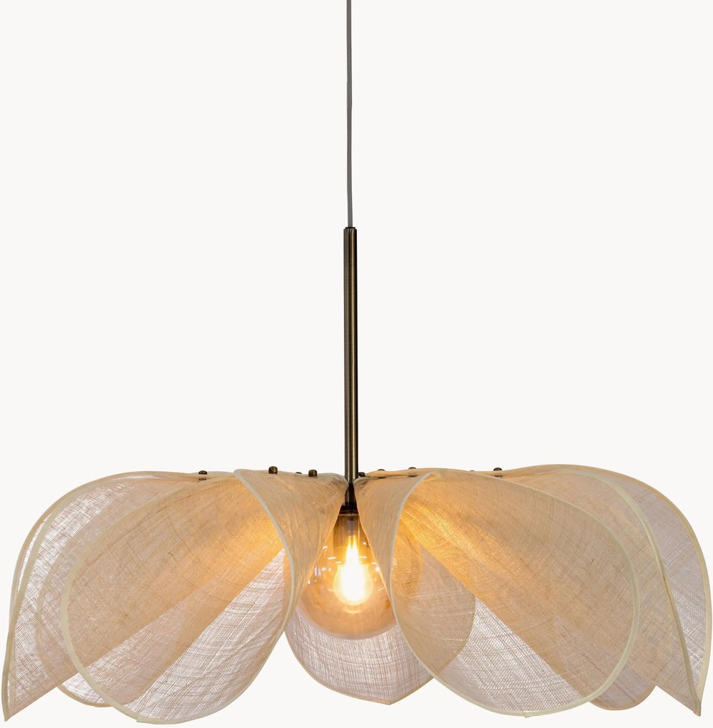 Lampada a sospensione grande in fibre di banana Styrka, varie misure