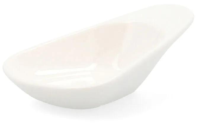 Vassoio per aperitivi Quid Select Ceramica Bianco (10,5 cm) (Pack 6x)