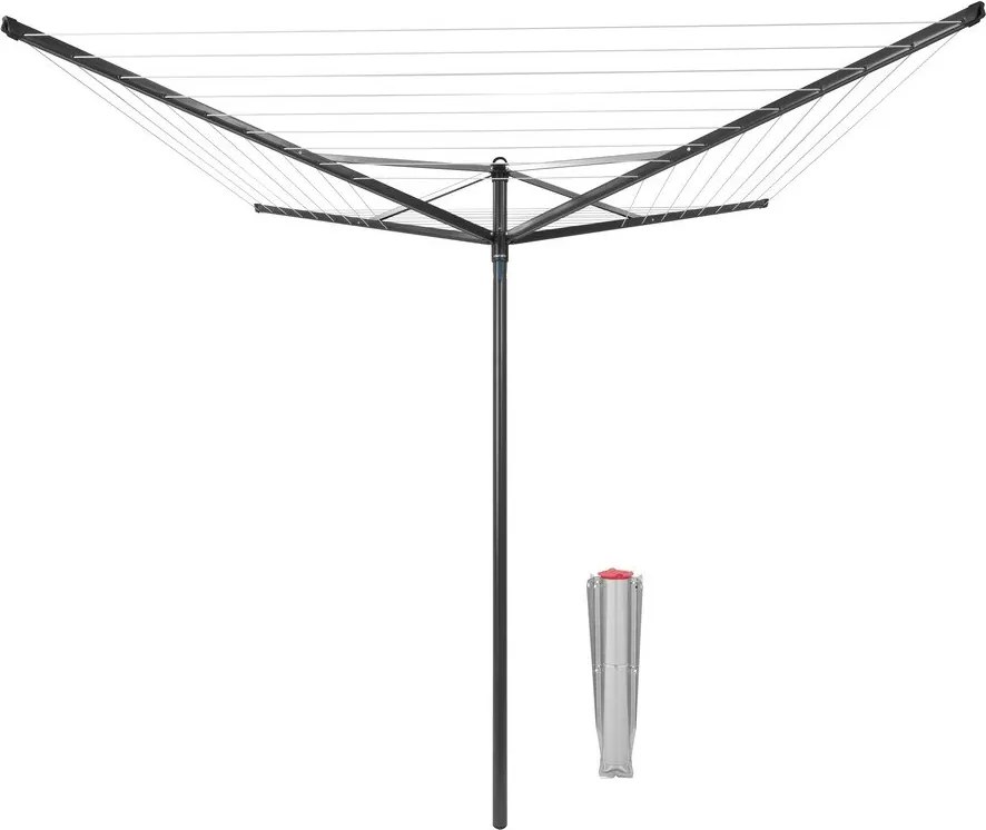 Stendino da giardino color antracite 50 m Topspinner – Brabantia