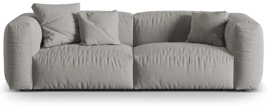 Divano componibile grigio chiaro 240 cm Martina - Micadoni Home