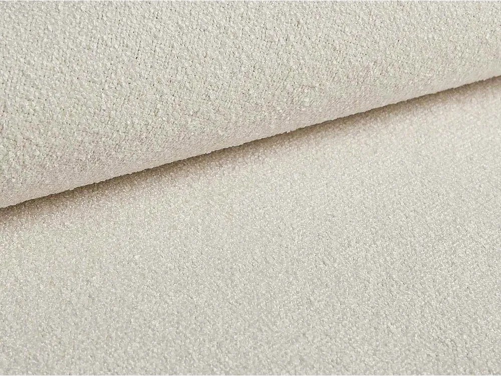 Letto matrimoniale imbottito avorio con contenitore con rete inclusa 160x200 cm Eric – Micadoni