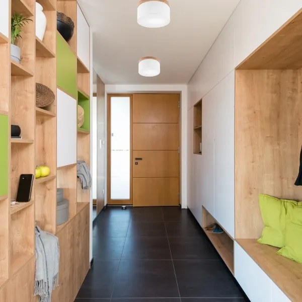 Brilagi - LED Plafoniera BELLADONNA 1xE27/15W/230V diametro 30 cm bianco/quercia