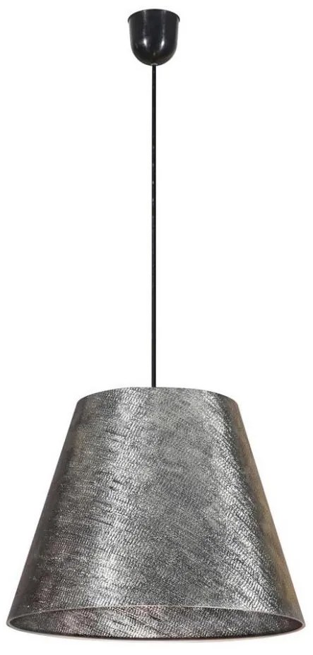 Lampadario a sospensione con filo PLATINO 1xE27/60W/230V