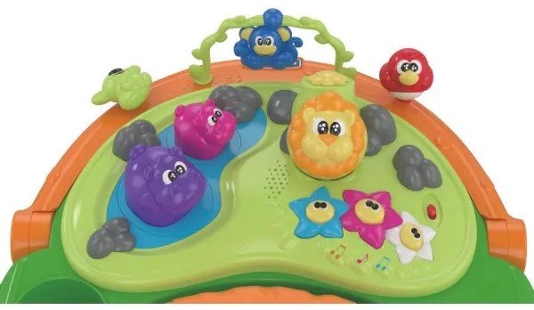 Chicco - Passeggino per bambini WALKY TALKY 2xAA verde