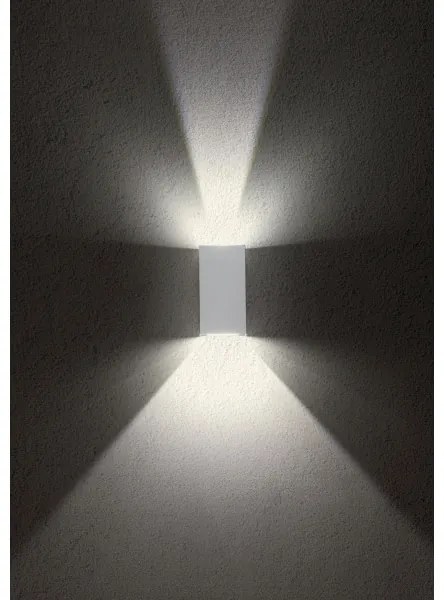 Redo 90552 - Applique LED da esterno VARY 2xLED/10W/230V 3000K IP54 bianca