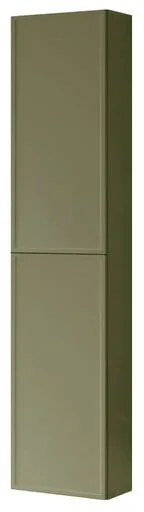 Colonna per mobile bagno Pixel 2 ante P 27 x L 30 x H 160 cm laccato opaco verde salvia