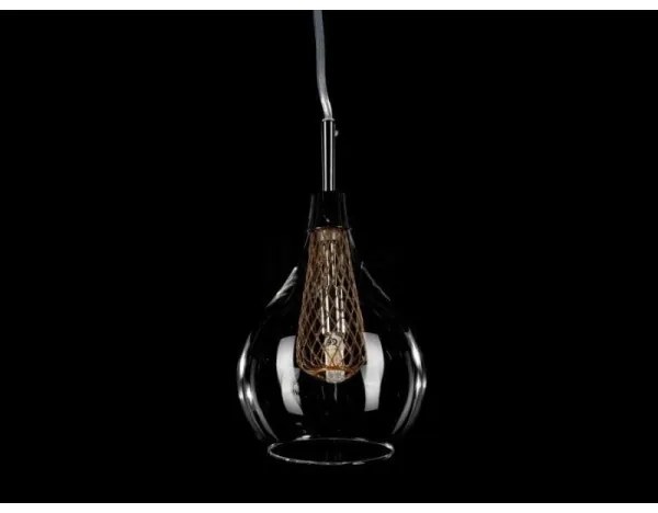 Azzardo AZ1687 - Lampadario a sospensione con filo ELEKTRA 1xG9/40W/230V