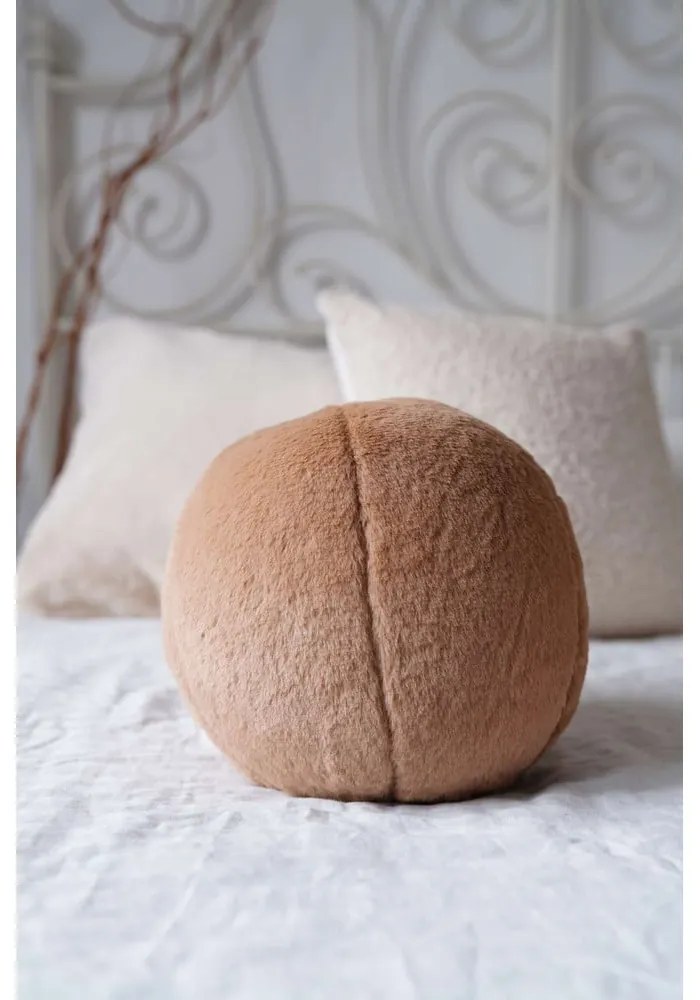 Cuscino decorativo in micropile ø 25 cm Top – Mioli Decor