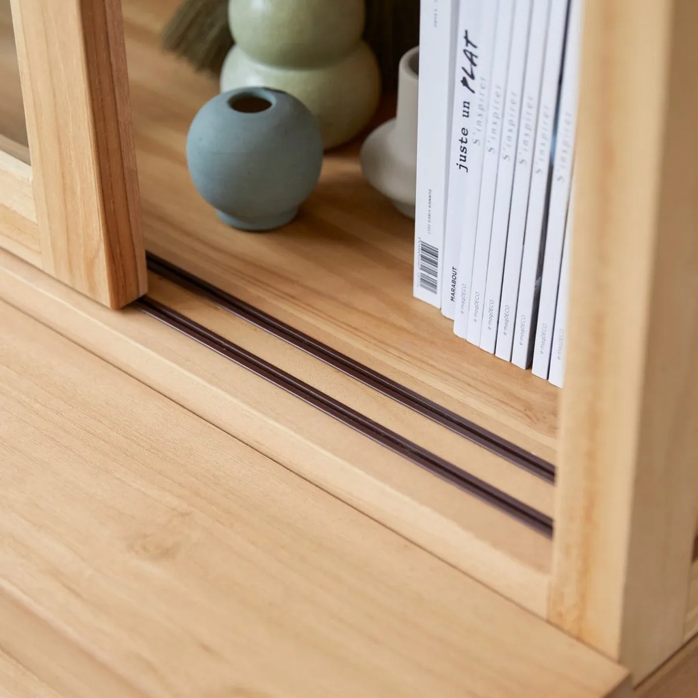 Tikamoon - Credenza in teak massello Coffee Tek 120 cm