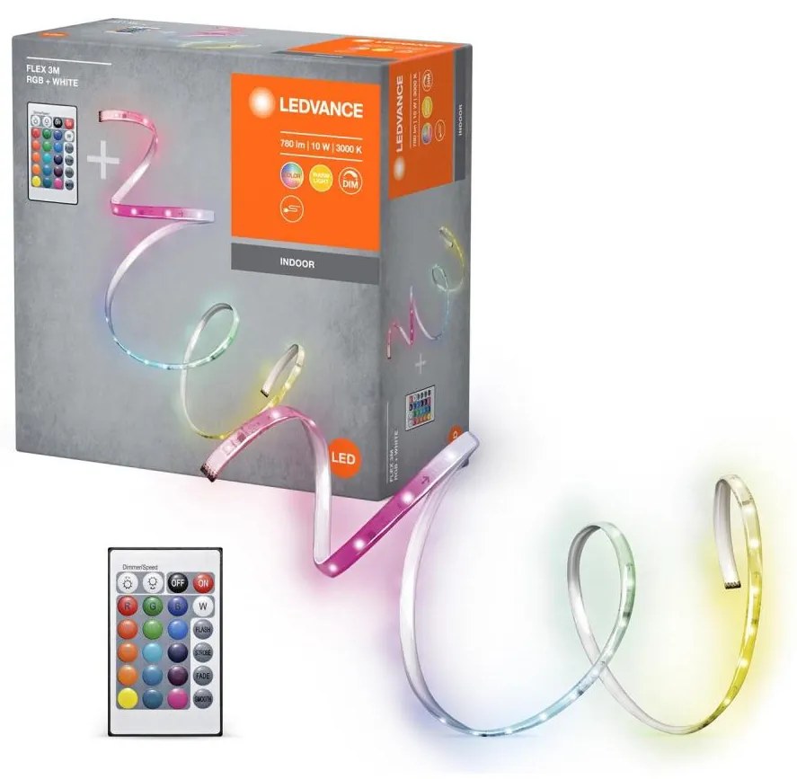 Ledvance - Striscia LED RGBW dimmerabile FLEX 3m LED/10W/230V + +TC
