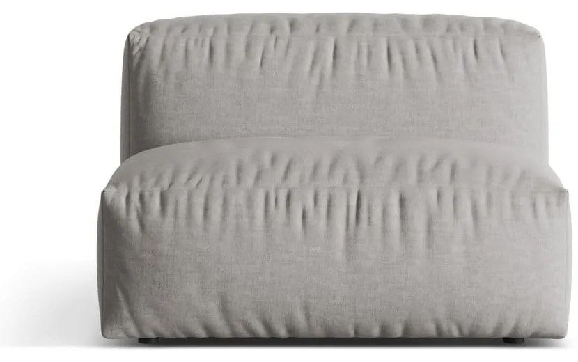 Modulo divano grigio chiaro (parte centrale) Martina - Micadoni Home