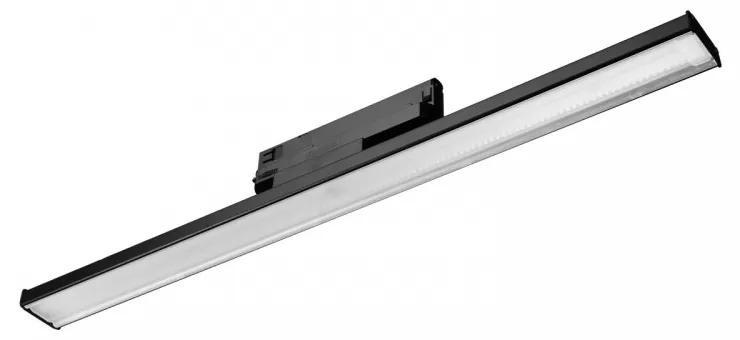 Lampada LED Lineare 34W per binario Trifase 60cm 90° nero PHILIPS certadrive CCT Colore Bianco Variabile CCT