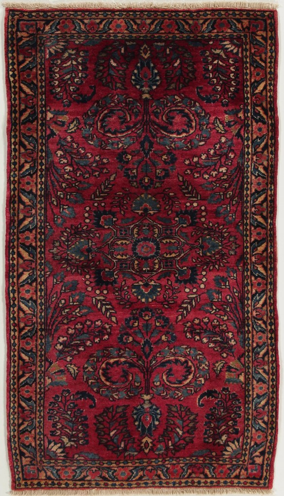 Sarouk Tappeto persiano 70 x 130 (Iran) Annodato A Mano