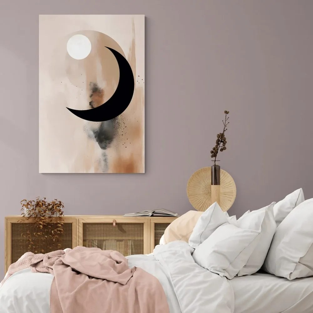 Quadro su tela – Forme astratte giorno e notte