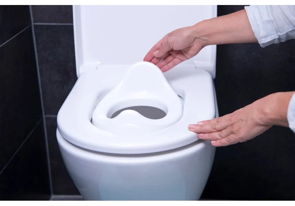 Sedile del water per bambini rosa scuro Bella Bambina - Rotho