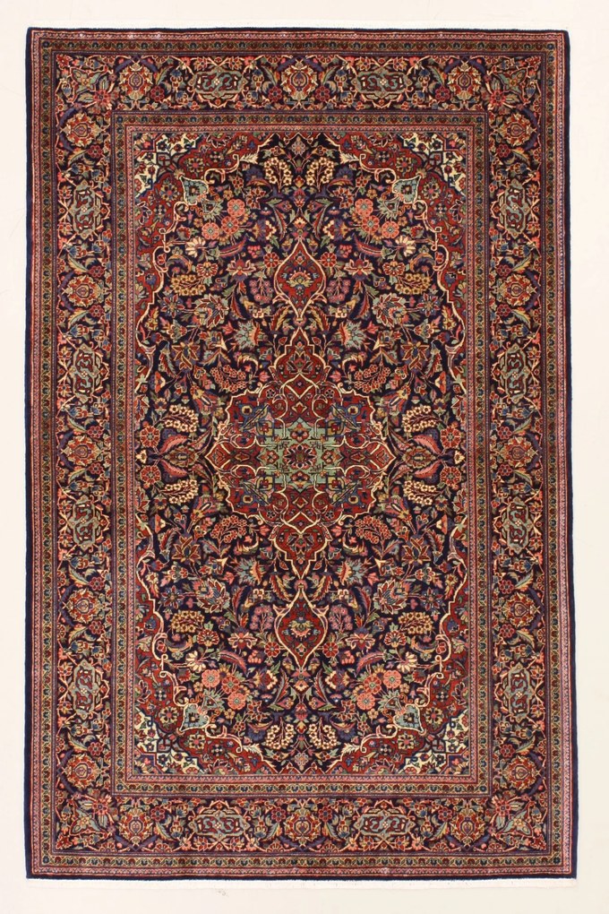 Kashan Tappeto persiano 210 x 140 (Iran) Annodato A Mano