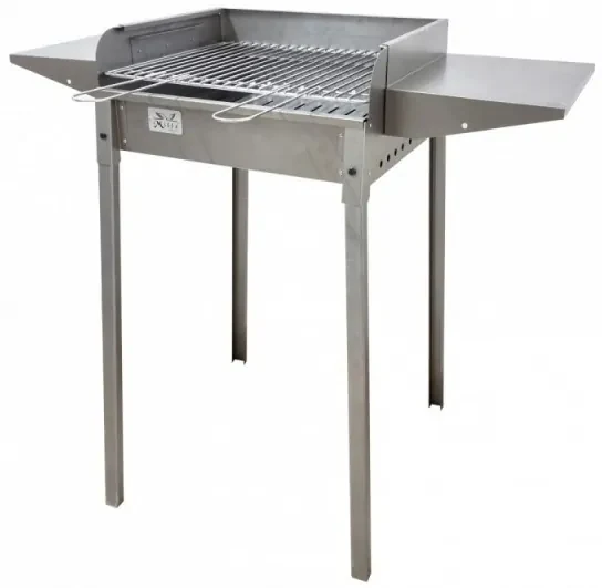 Barbecue In Muratura A Legna Aperto Con Ripiano 125x64x110 Agadir Sarom