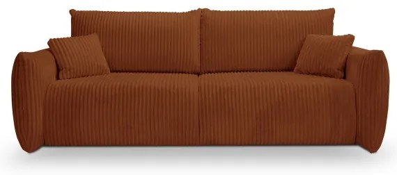 Divano letto 2 posti FRIDA marrone